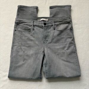 Athleta Jeans Womens Size 8 Sculptek Skinny Stretch Performance Pants Gray 30x26